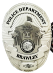 CITY OF BRAWLEY POLICE BADGE